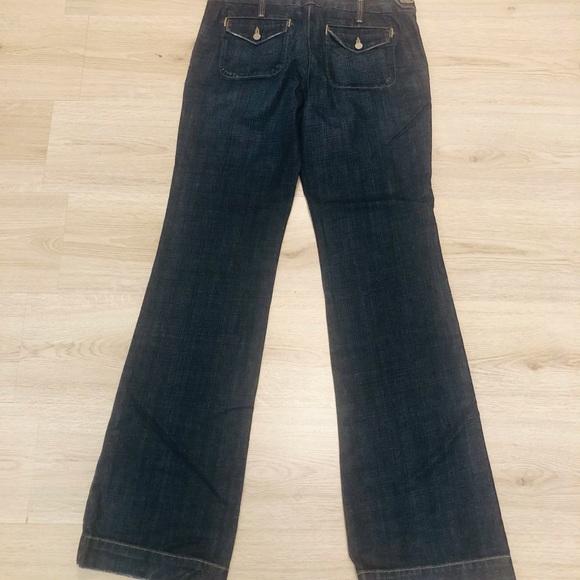 Women’s Paige Premium Denim SZ 29, Med Waist 30/31.5 “Brentwood” Cotton inseam35 - Picture 2 of 16